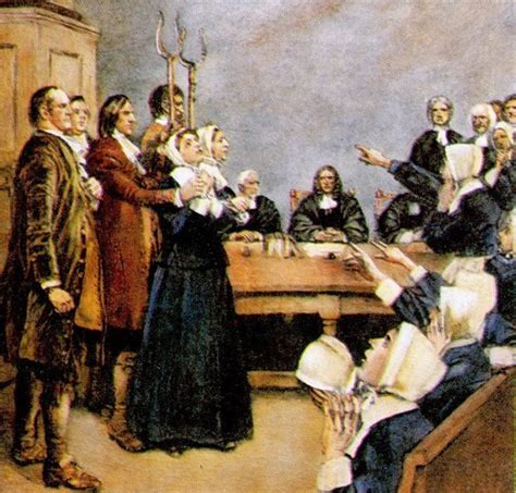 Salem witch trials study set on quizlet